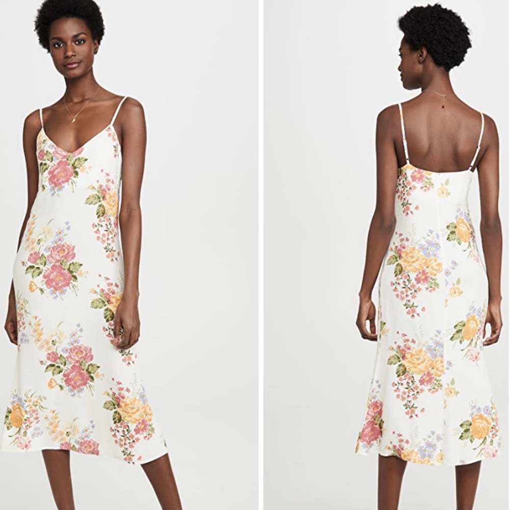 REFORMATION Boston Dress in Bouquet colourway Size 2